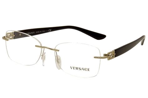 versace glasses frames womens|Versace rimless eyeglasses for women.